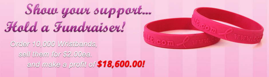 Show Your Support... Hold a Fundraiser